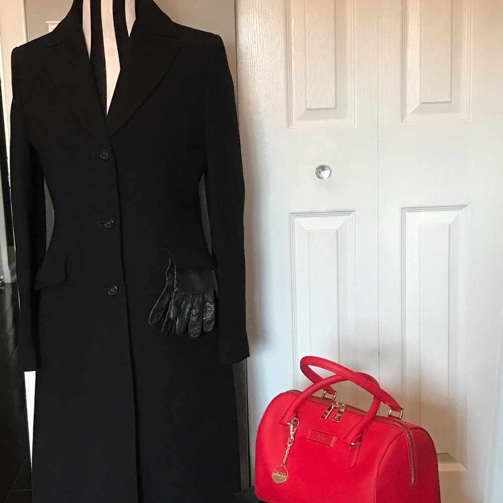 J. Crew Black Coat